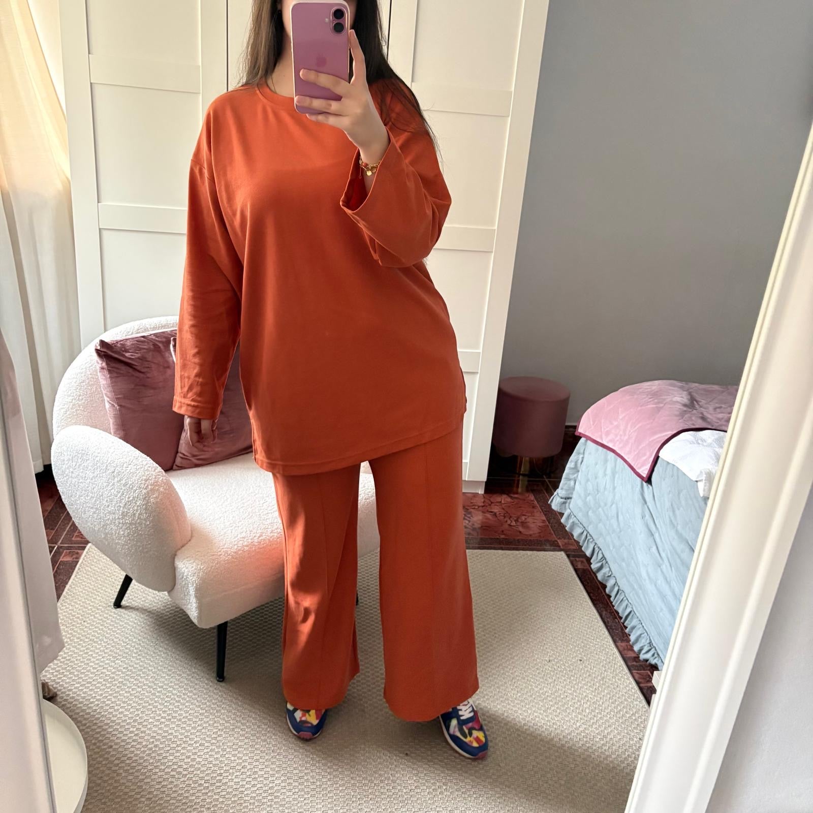 Conjunto Icy naranja