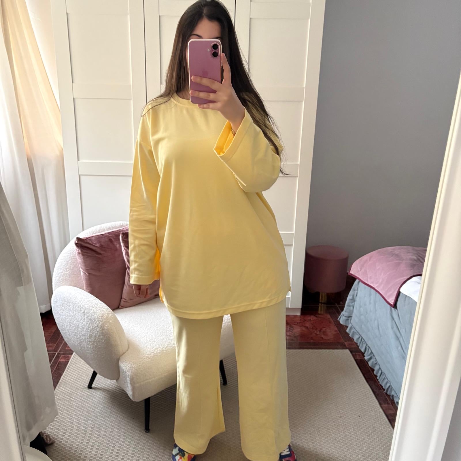 Conjunto Icy Amarillo