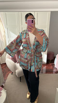 Kimono Alaïa Azul