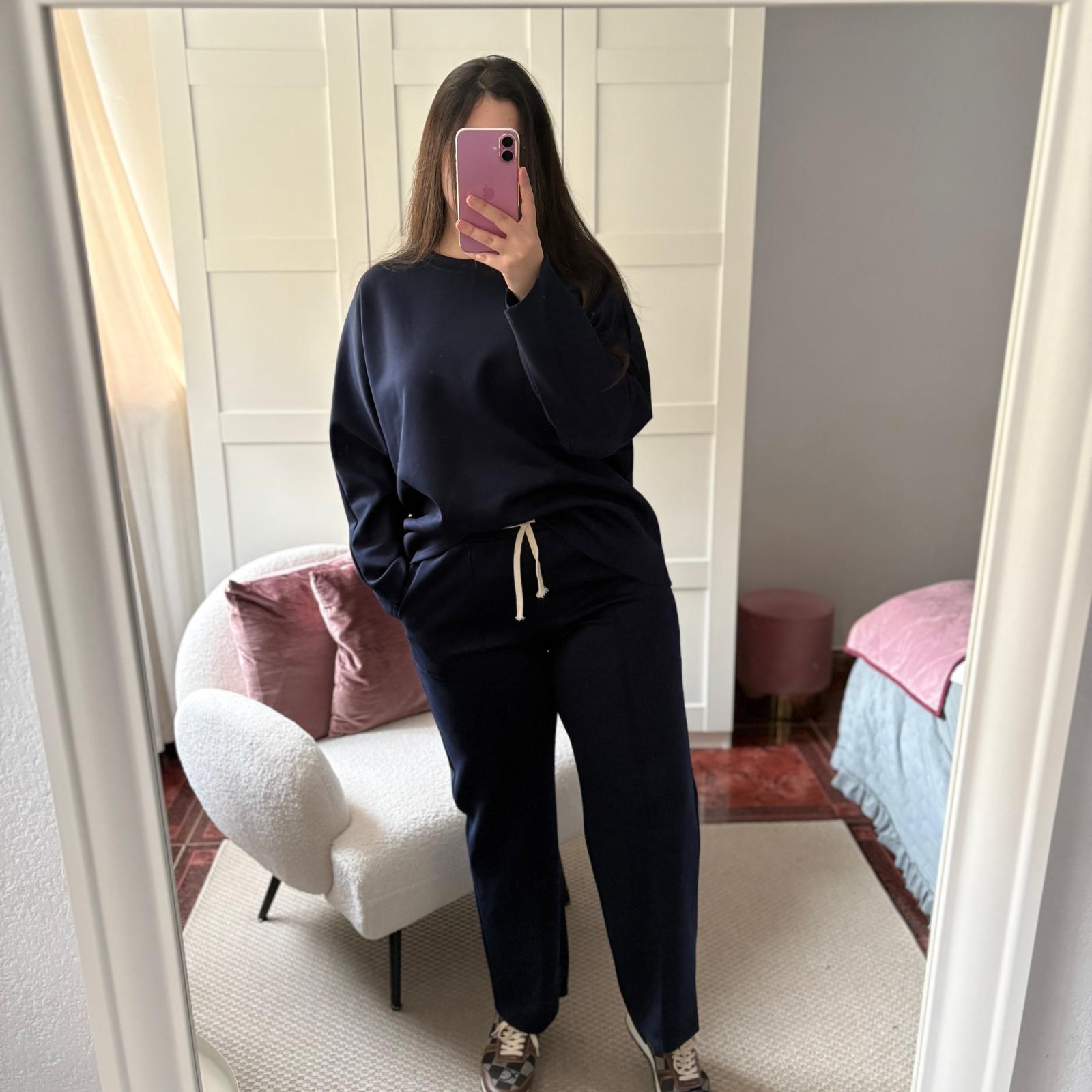 Conjunto chandal Zara Azul Marino