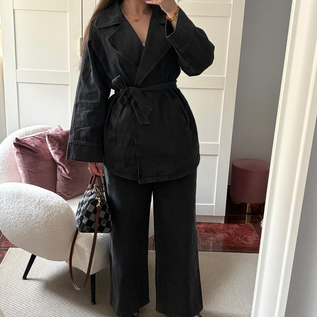 Conjunto Vaquero Negro
