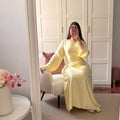 Vestido Encaje Amarillo