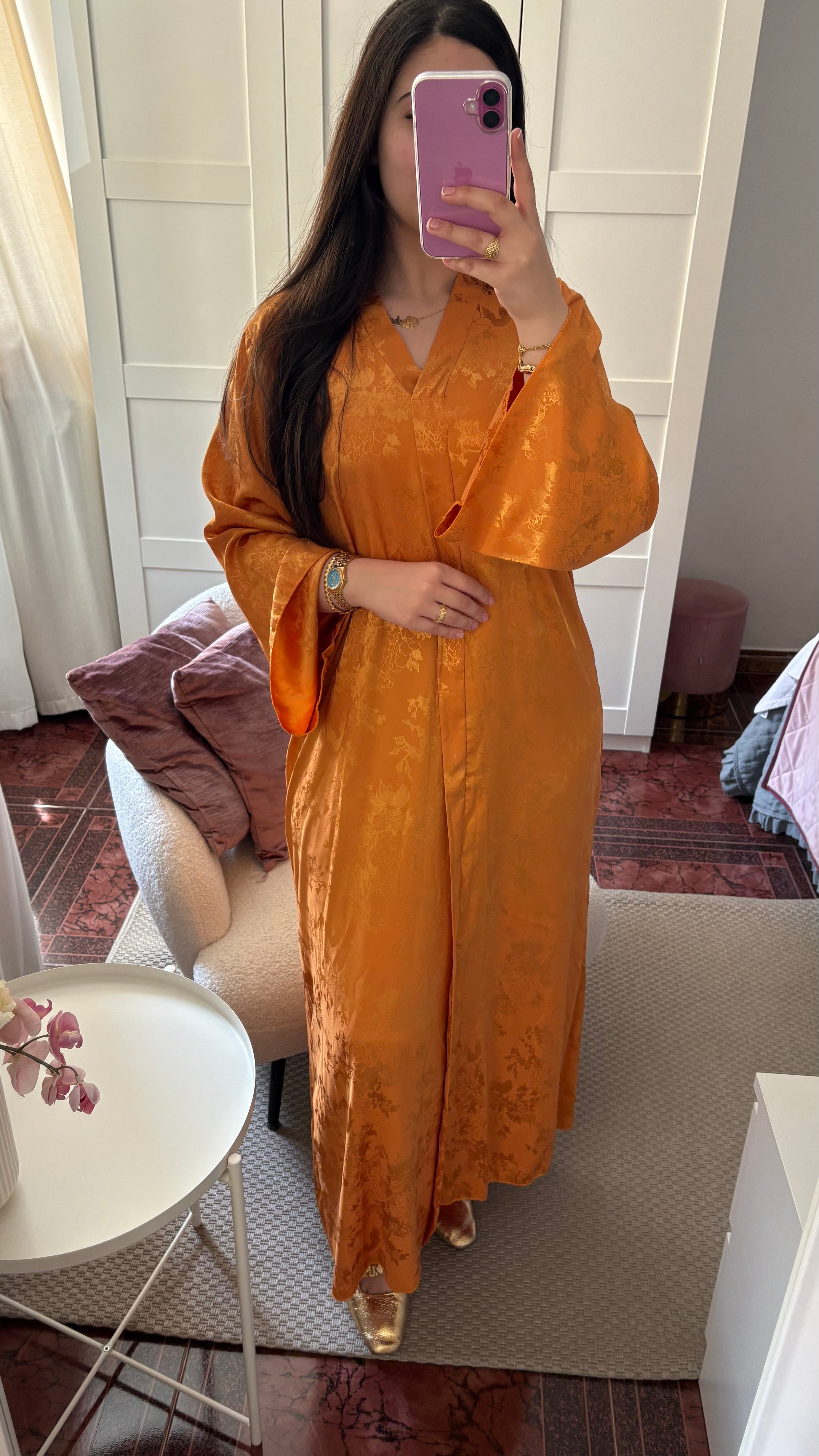 Vestido Mulan Naranja