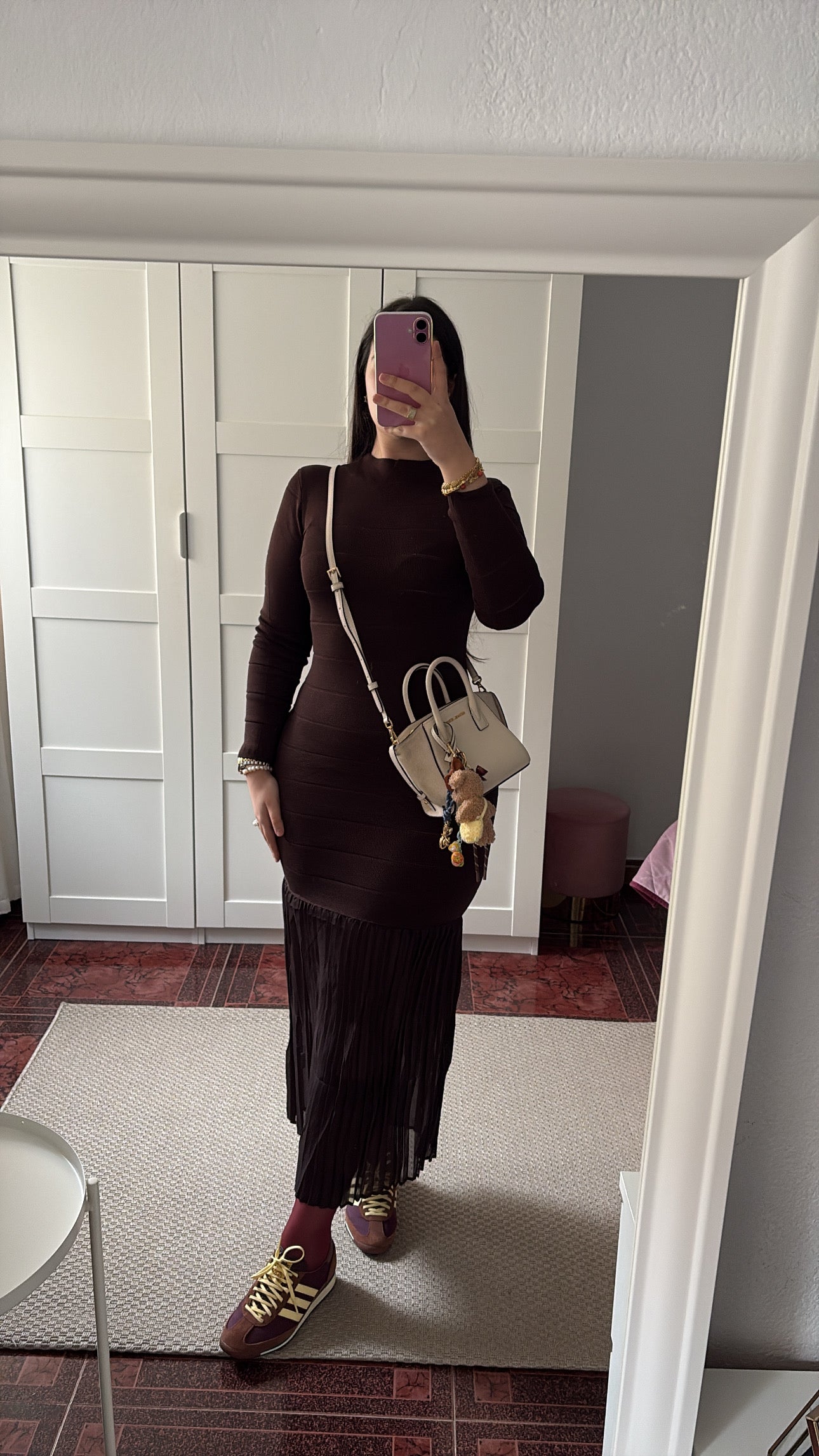 Vestido Valentino Marrón